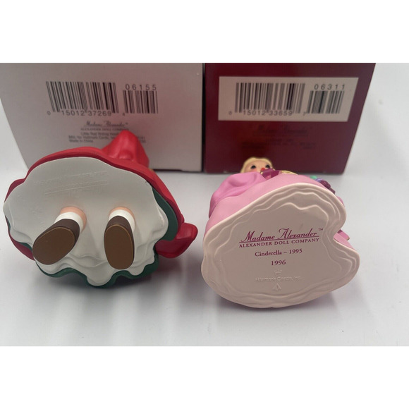 2 Hallmark Madame Alexander Ornaments Cinderella Little Red Riding Hood - Picture 8 of 8